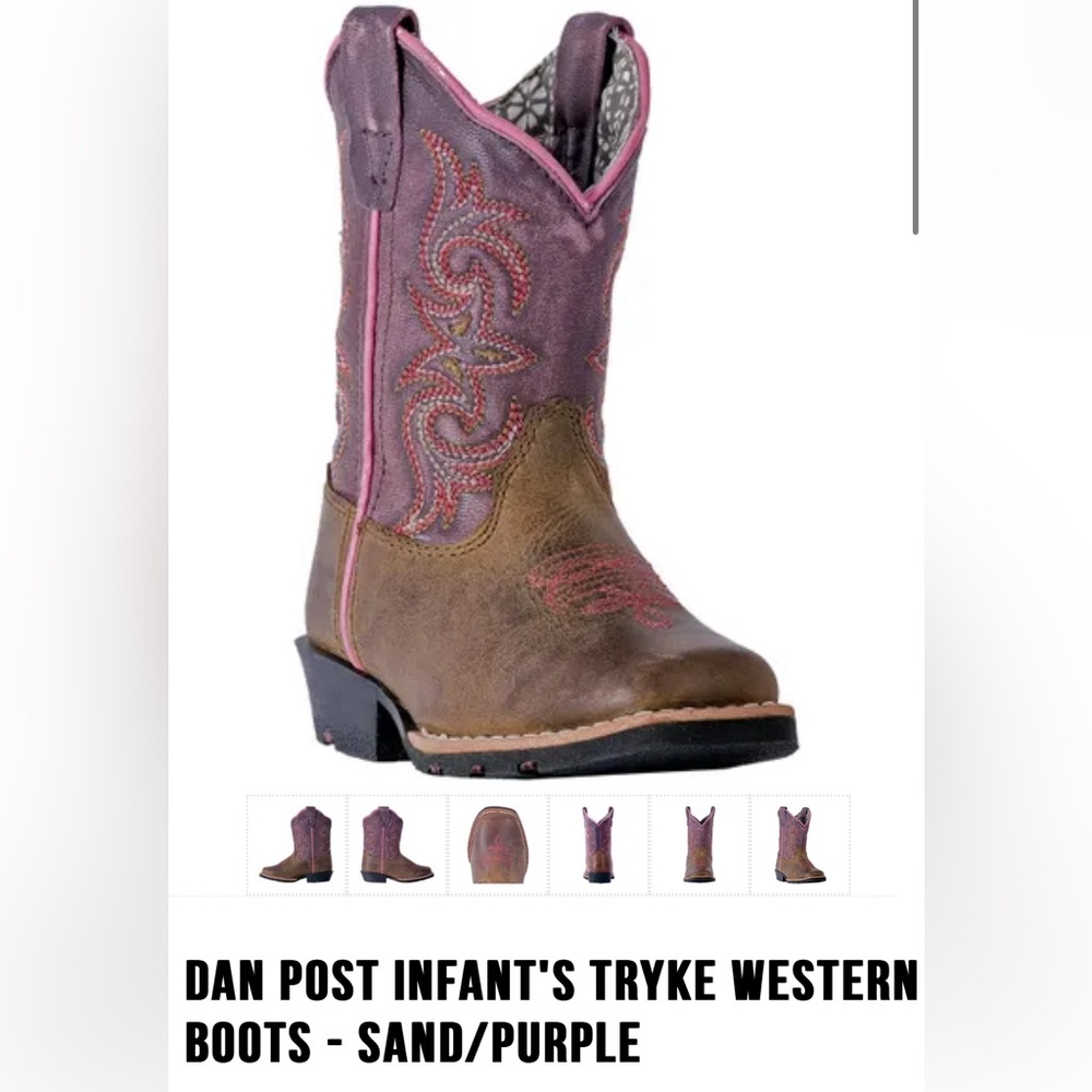 Dan Post Toddler boots